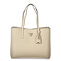 Guess Jeans Beige Polyurethane Women's Bag