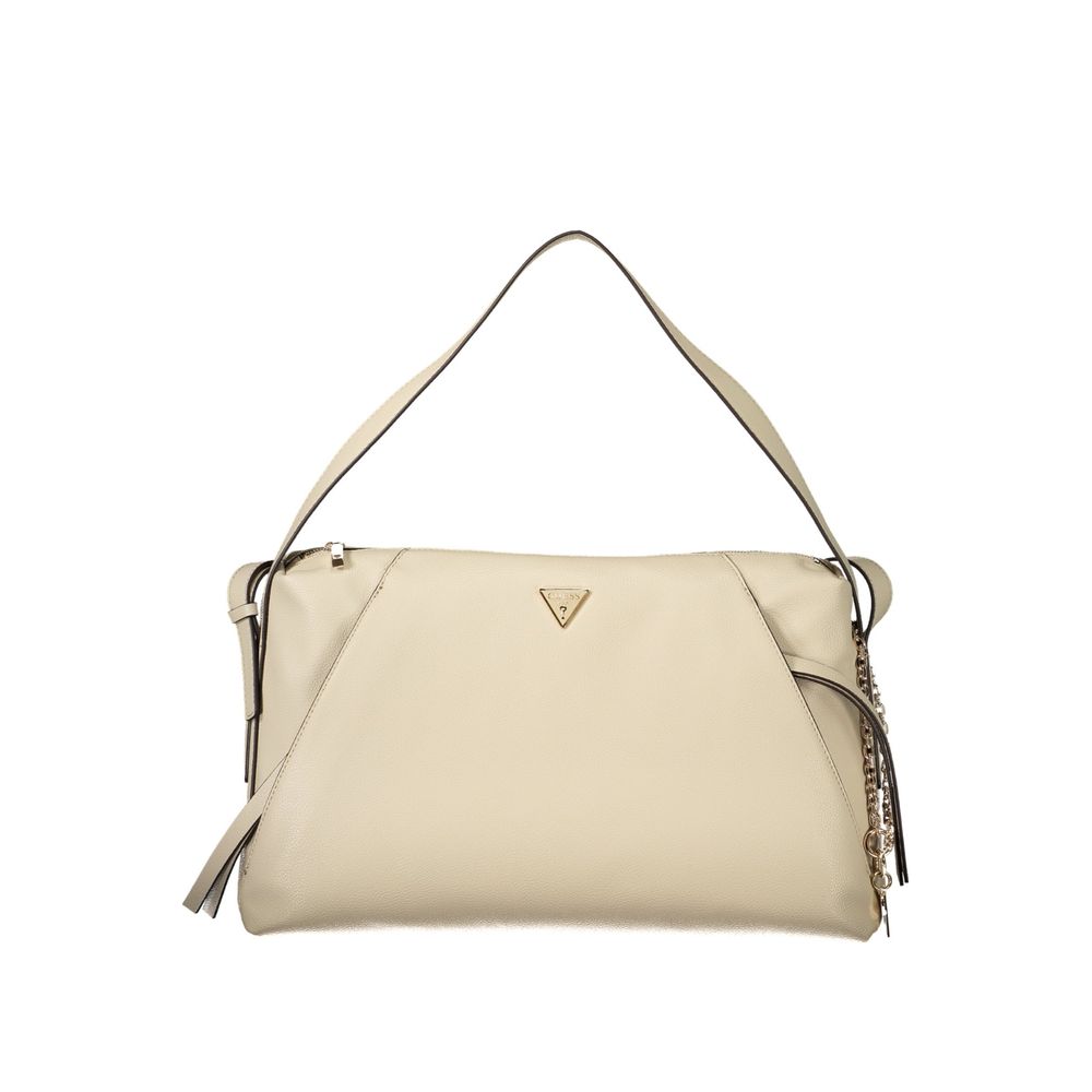 Sac femme Guess Jeans en polyuréthane beige