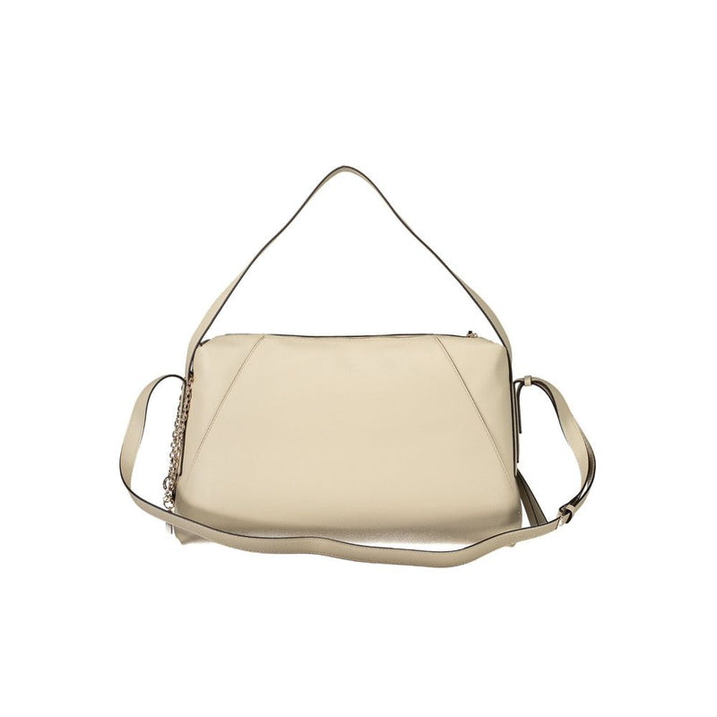 Sac femme Guess Jeans en polyuréthane beige