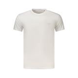 T-shirt Guess Jeans blanc en coton pour homme