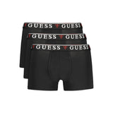 Guess Jeans Caleçon Noir en Coton pour Homme