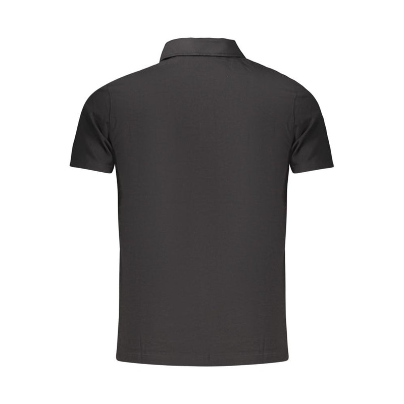 Polo Guess en coton noir pour homme