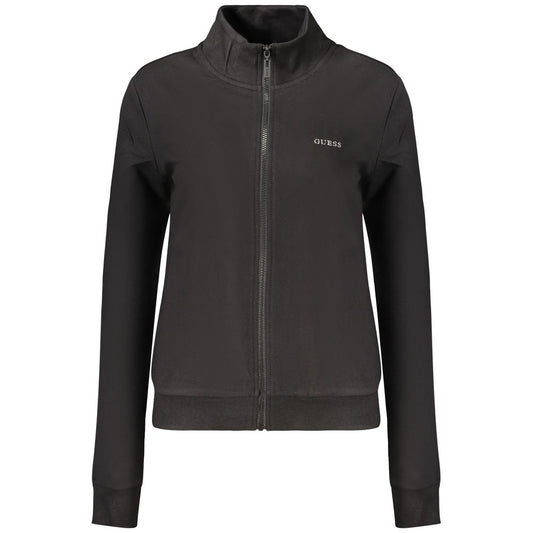 Sweatshirt noir femme en modal Guess Jeans