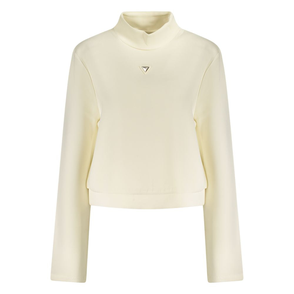 Sweat-shirt Guess Jeans Bianco en polyester pour femme