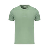 T-shirt vert en coton pour homme Guess Jeans