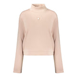 Sweat-shirt femme Guess Jeans en polyester rose