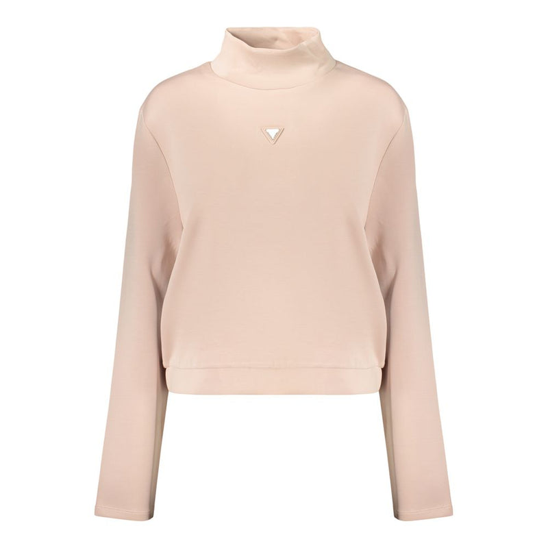 Guess Jeans Pink Polyester Women's Sweatshirt