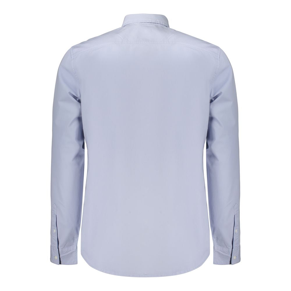 Chemise homme Guess Jeans Azzurro en coton