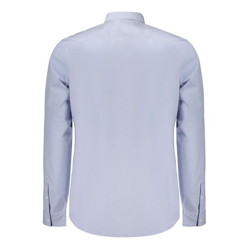 Chemise homme Guess Jeans Azzurro en coton