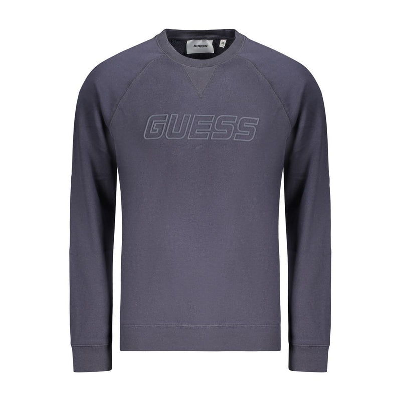 Guess Jeans Blue Cotton Men's Sweatshirt