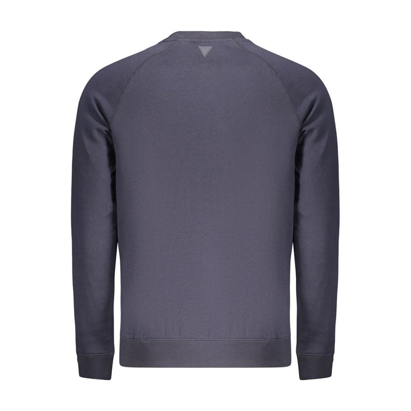 Guess Jeans Blue Cotton Men's Sweatshirt
