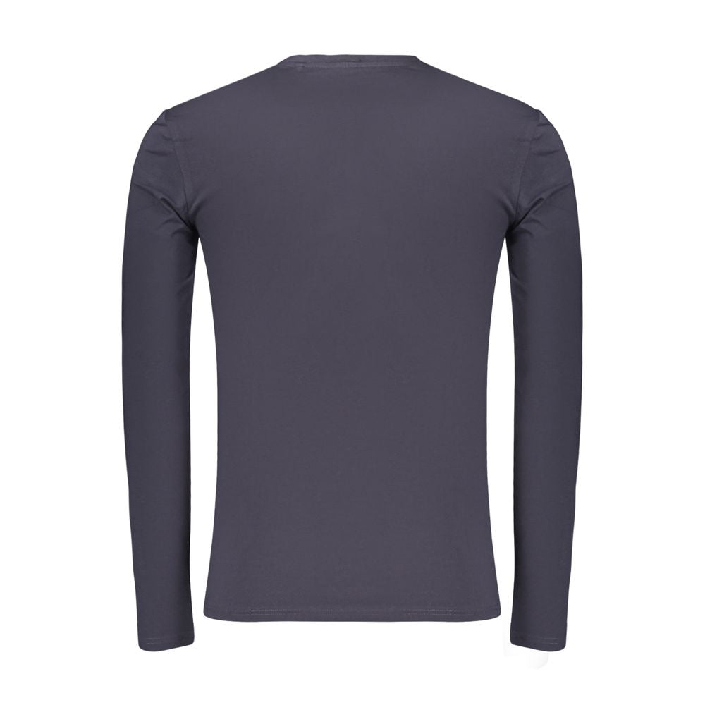 T-shirt en coton bleu Guess pour homme