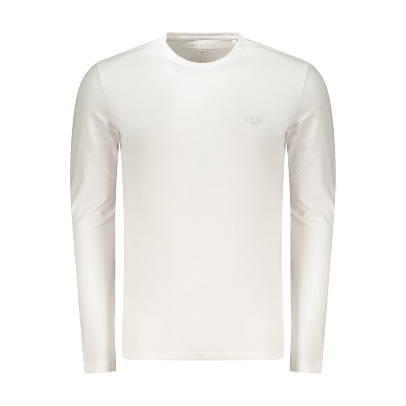 Guess Jeans White Cotton Men's T-Shirt