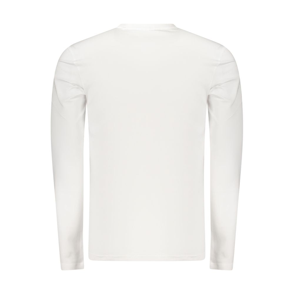 T-shirt Guess Jeans blanc en coton pour homme