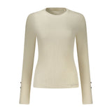 Pull Guess Femme en Viscose Blanc