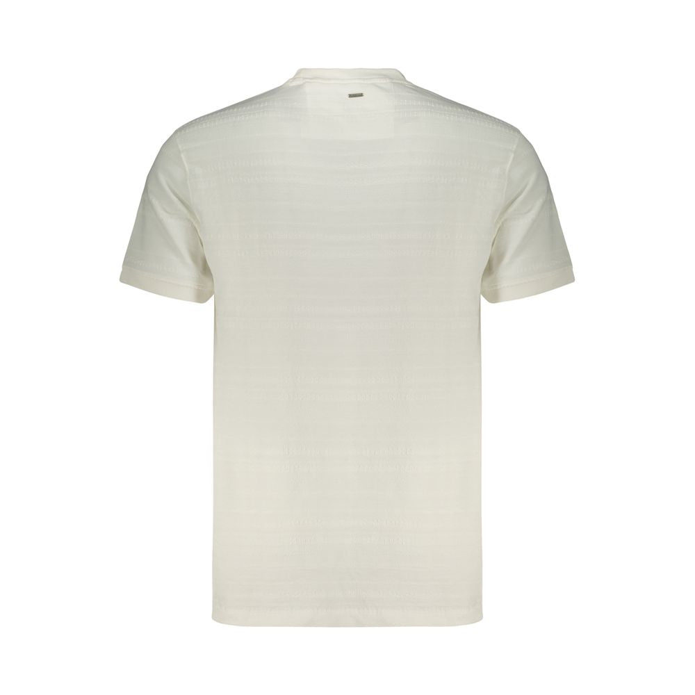 T-shirt en coton blanc Guess pour homme