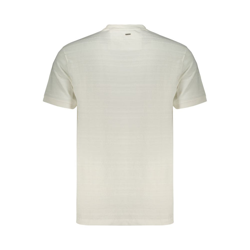 T-shirt en coton blanc Guess pour homme