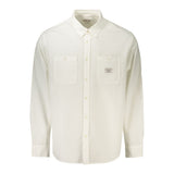 Chemise Guess Jeans en coton blanc pour homme