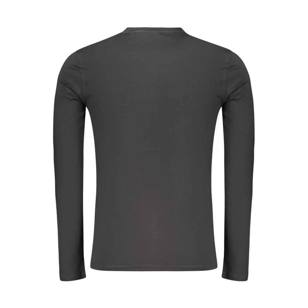 T-shirt Guess Jeans noir en coton pour homme