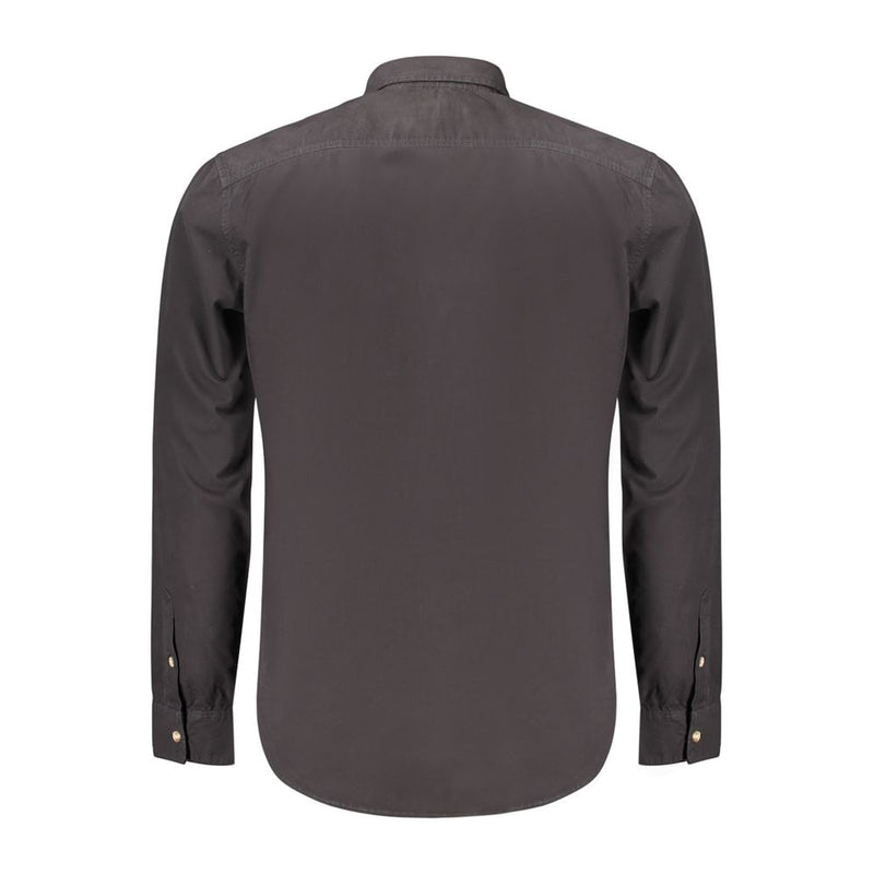 Chemise pour homme Guess Jeans en coton noir