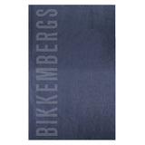 Serviette de bain Bikkembergs en coton bleu pour homme