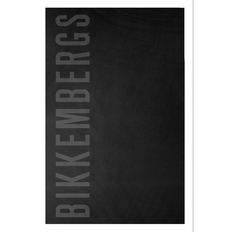 Bikkembergs Serviette Homme en Coton Noir