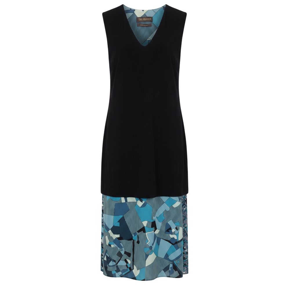 Robe femme Trussardi en soie bleue