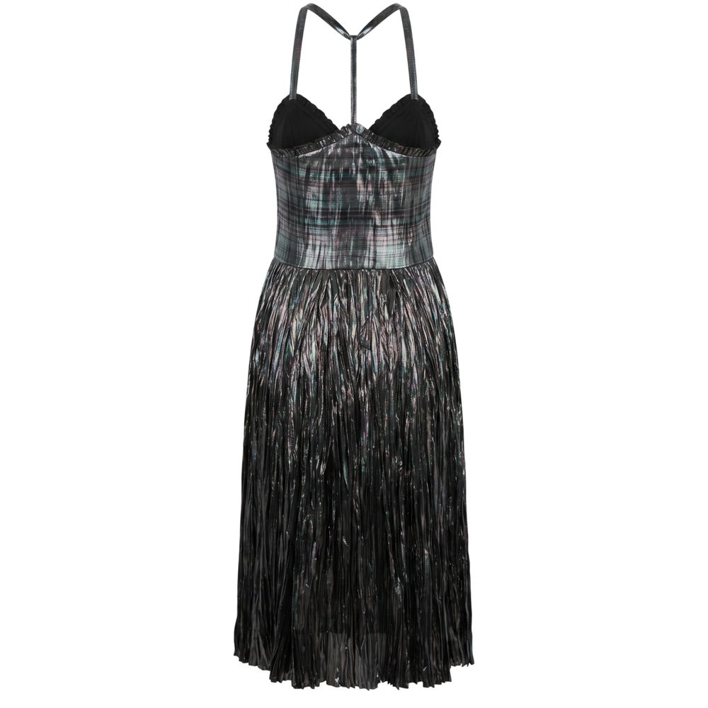 Robe Femme en Polyester Noir Trussardi