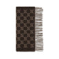Gucci Brown Cashmere Scarf