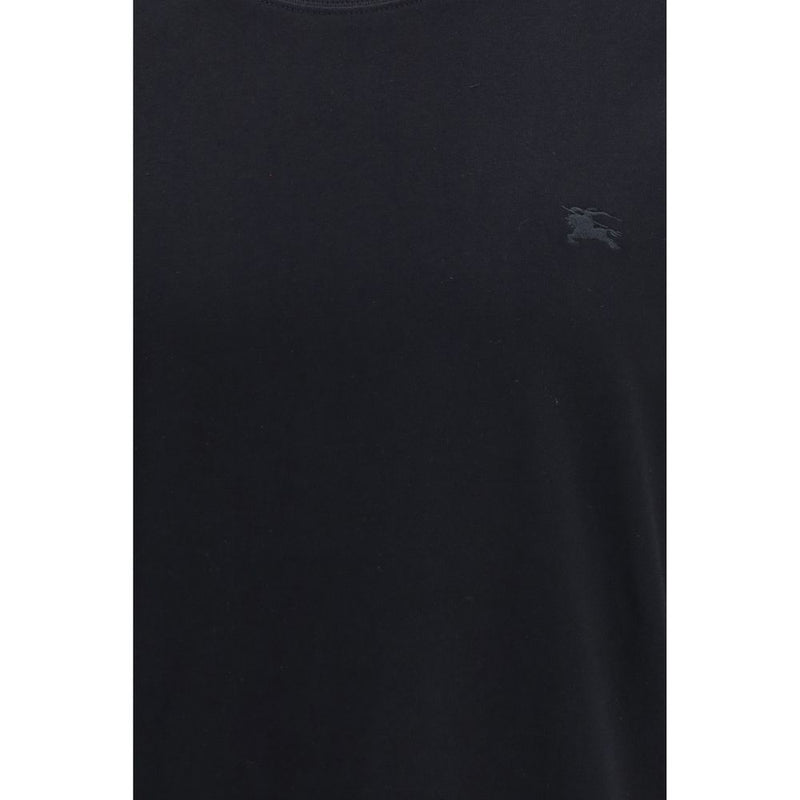 Burberry Black Cotton T-Shirt
