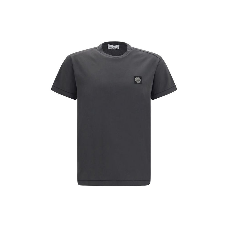 T-shirt Stone Island en coton gris
