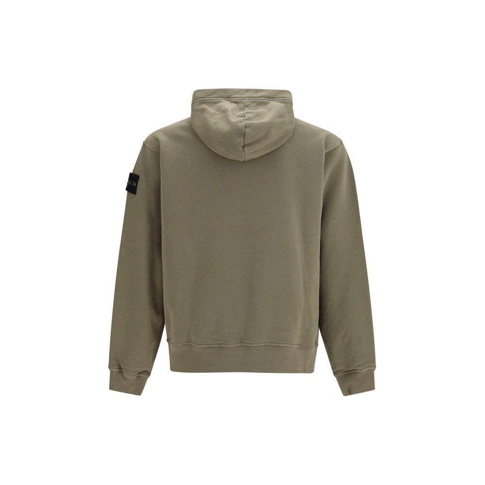 Sweat-shirt bicolore en coton Stone Island