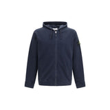 Sweat-shirt en coton bleu Stone Island