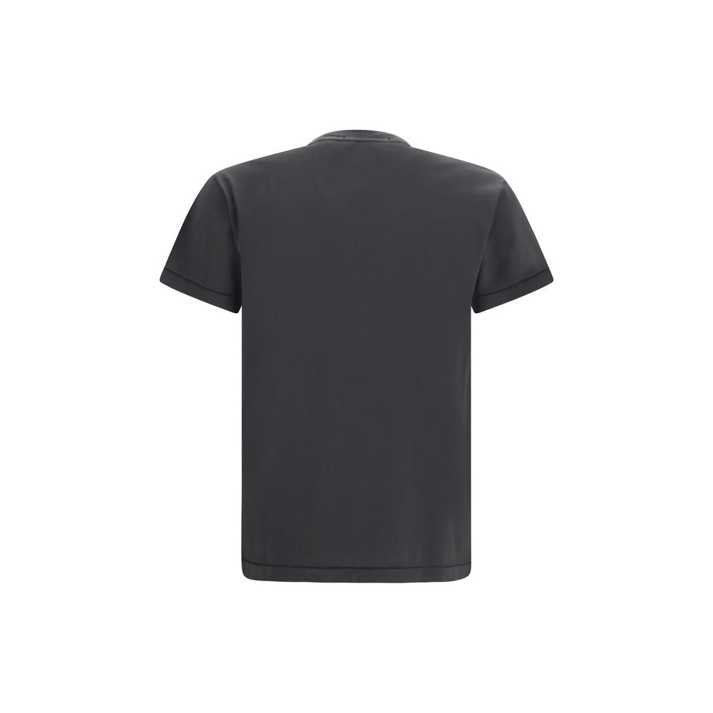 T-shirt Stone Island en coton gris