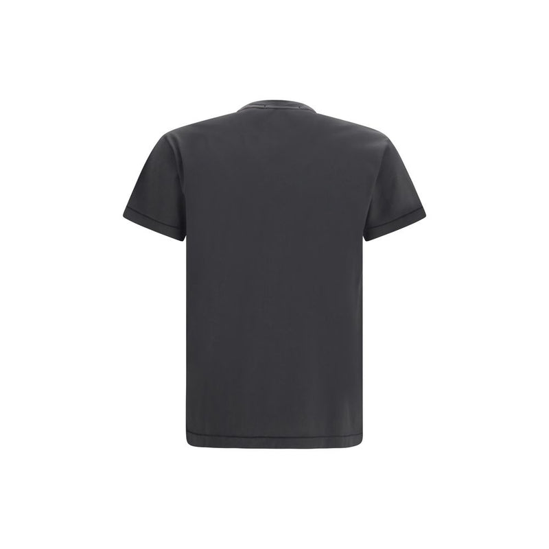 T-shirt Stone Island en coton gris