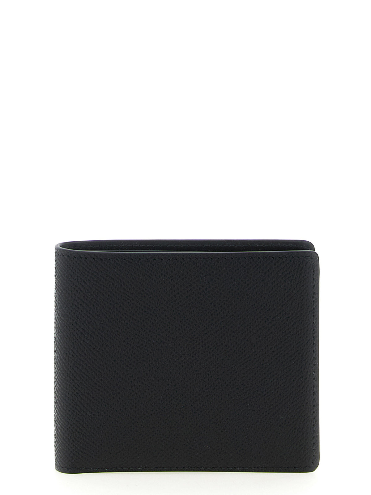 Portefeuille en cuir noir Maison Margiela