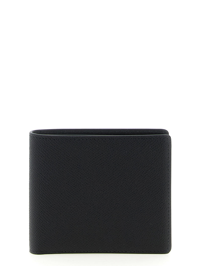 Portefeuille en cuir noir Maison Margiela
