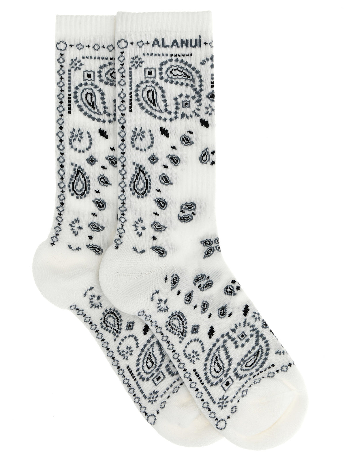 Chaussettes Alanui en coton bicolore