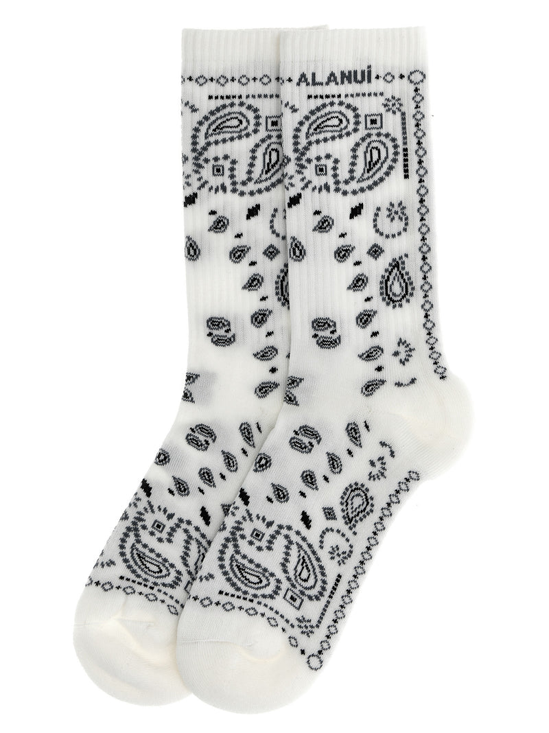 Chaussettes Alanui en coton bicolore