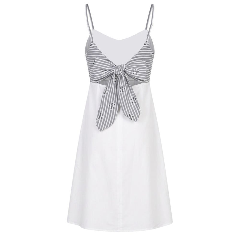 Robe blanche en coton Trussardi Jeans pour femme