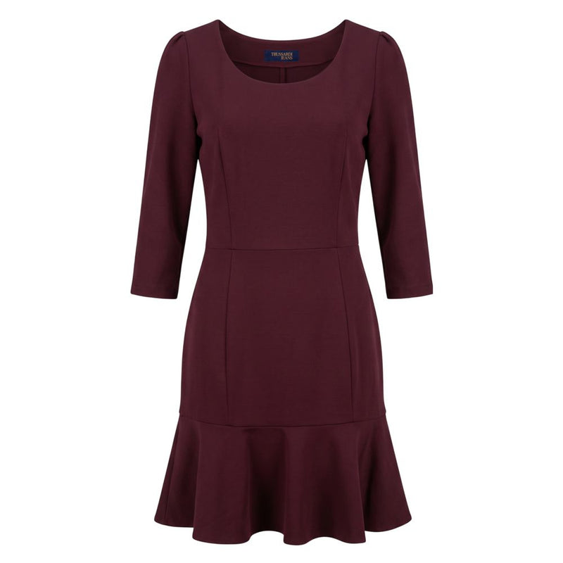 Robe Rouge Femme Trussardi Jeans en Viscose