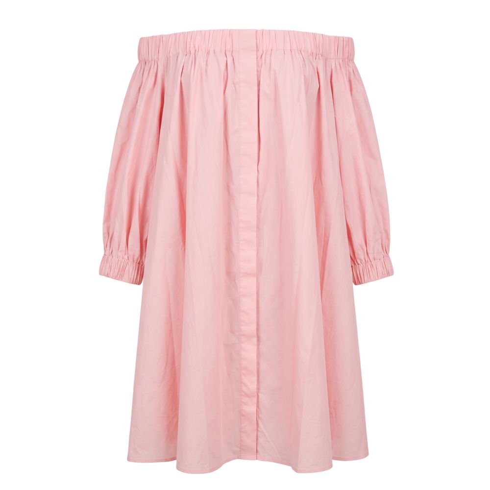 Robe en coton rose Trussardi Jeans pour femme