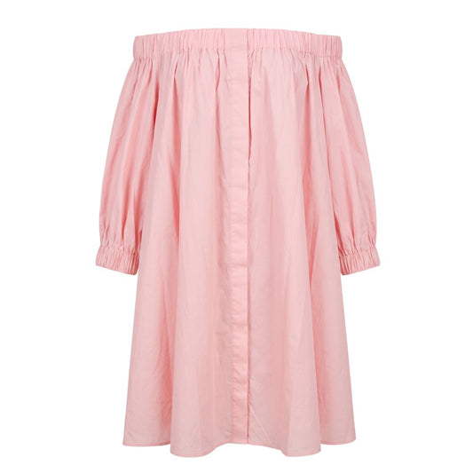 Robe en coton rose Trussardi Jeans pour femme
