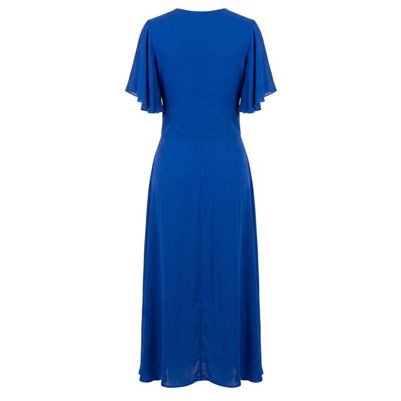 Trussardi Jeans Blue Polyester Women Dress