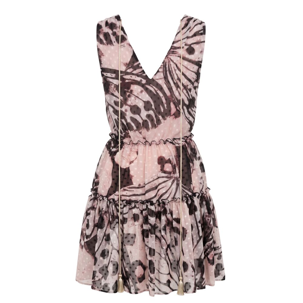 Robe Femme Trussardi Jeans Rose Polyester