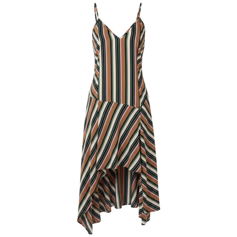 Robe femme marron en viscose Trussardi Jeans