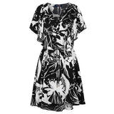 Robe noire en polyester pour femme Trussardi Jeans