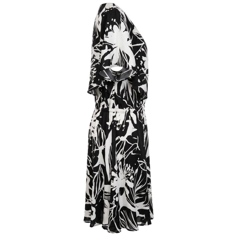 Robe noire en polyester pour femme Trussardi Jeans