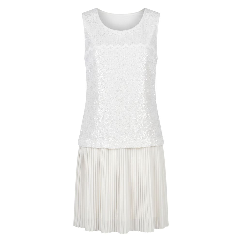 Robe en polyester blanc Trussardi Jeans pour femme