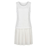 Robe en polyester blanc Trussardi Jeans pour femme